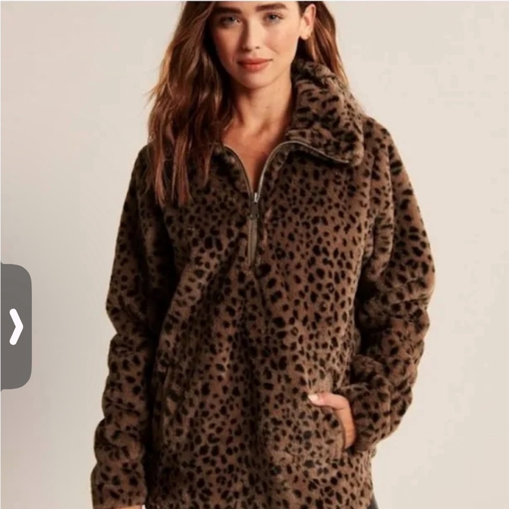 Abercrombie & Fitch cozy 1/4 zip